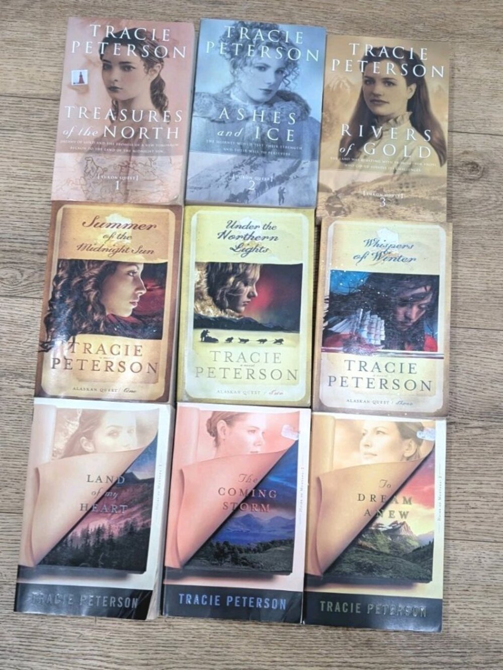 Christian Fiction Romance Historical Novels by Tracie Peterson Paperback Lot